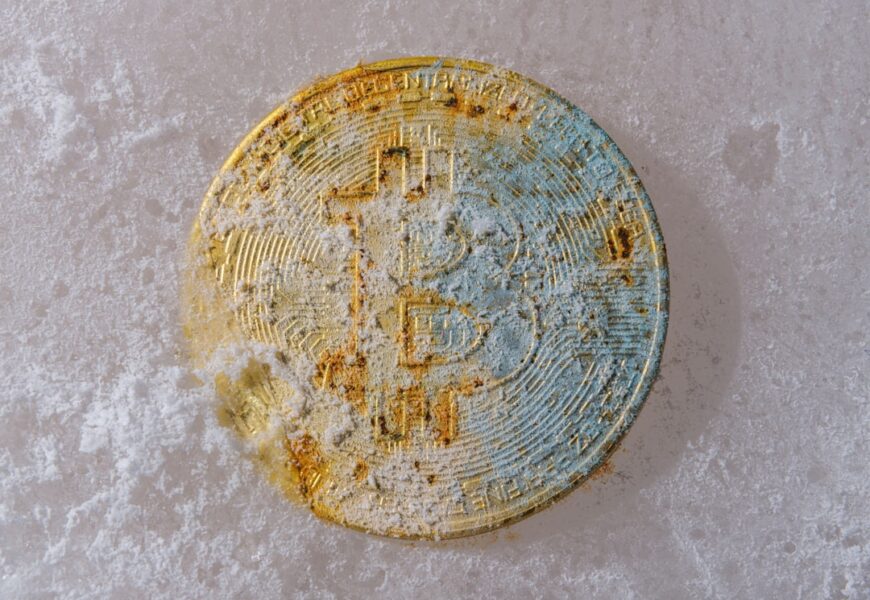 Photo Bitcoin logo